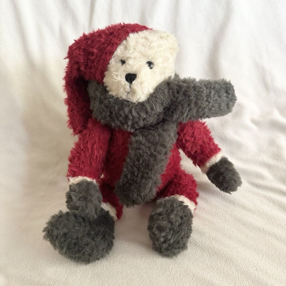 Gund Kringles 8737 Santa Claus Teddy Bear Plush 12” Christmas Holiday Toy